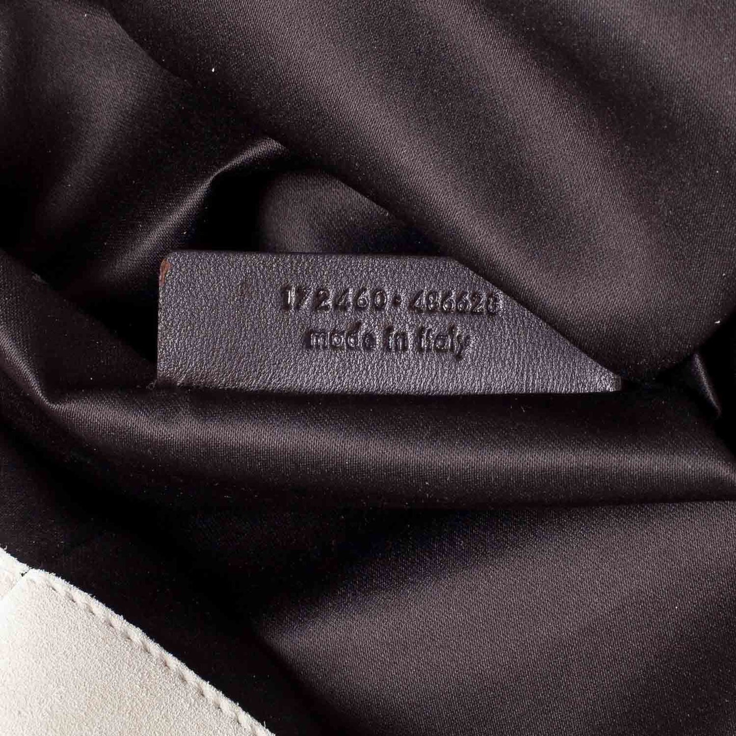 Patent Downtown Flower Tote Ivory