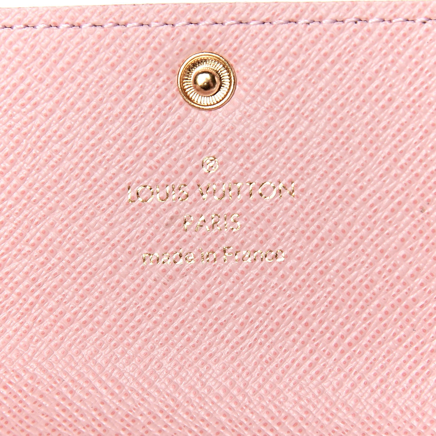 Louis Vuitton Damier Ebene Multicles 6 Key Holder Rose Ballerine 6 of 8
