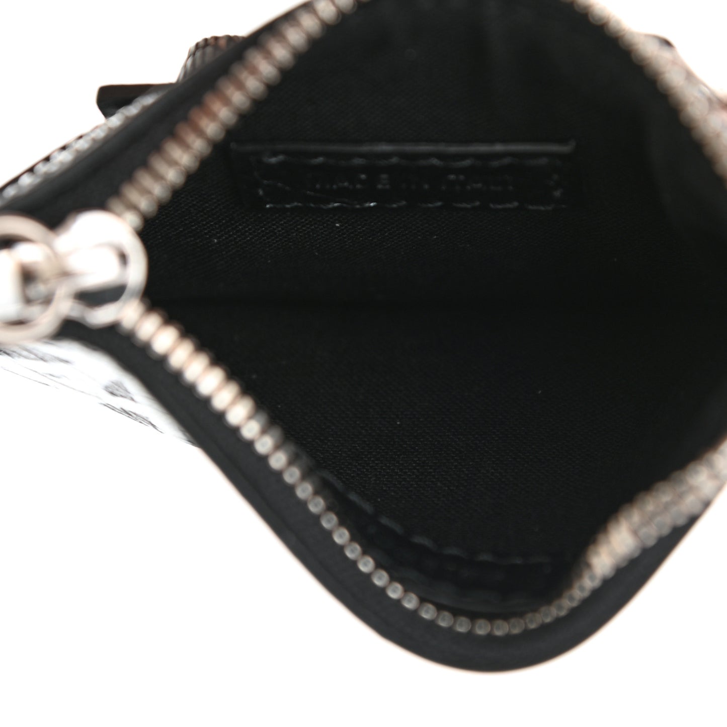 Agneau Arena Graffiti Small Le Cagole Shoulder Bag Black White