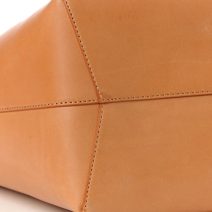 Mansur Gavriel Vegetable Tanned Calfskin Small Shopping Bag Camello Rosa 14 of 17