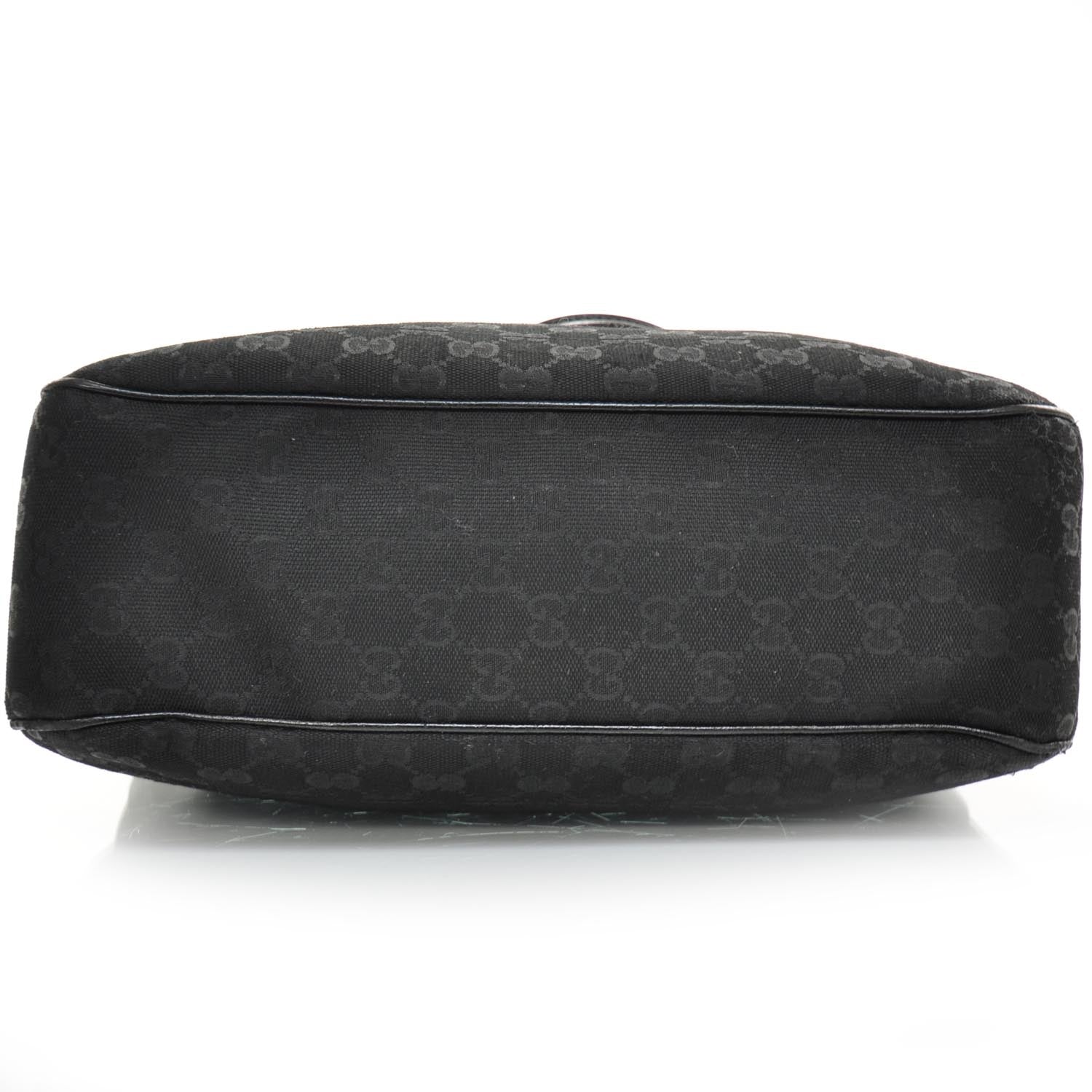 Gucci Monogram Piston Tote Black 5 of 8