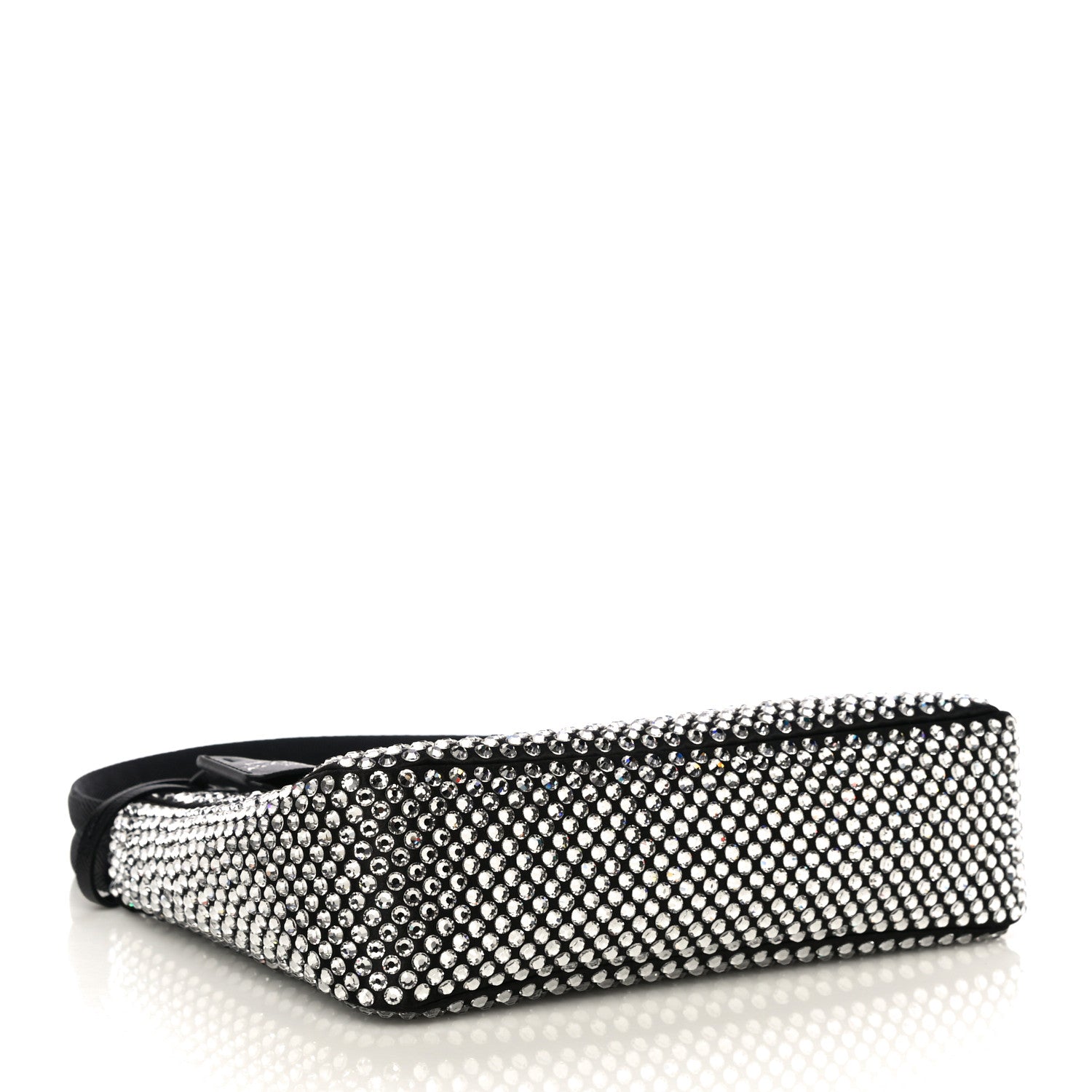 Prada Satin Crystal Mini Re-Edition 2000 Bag Cristal 4 of 11