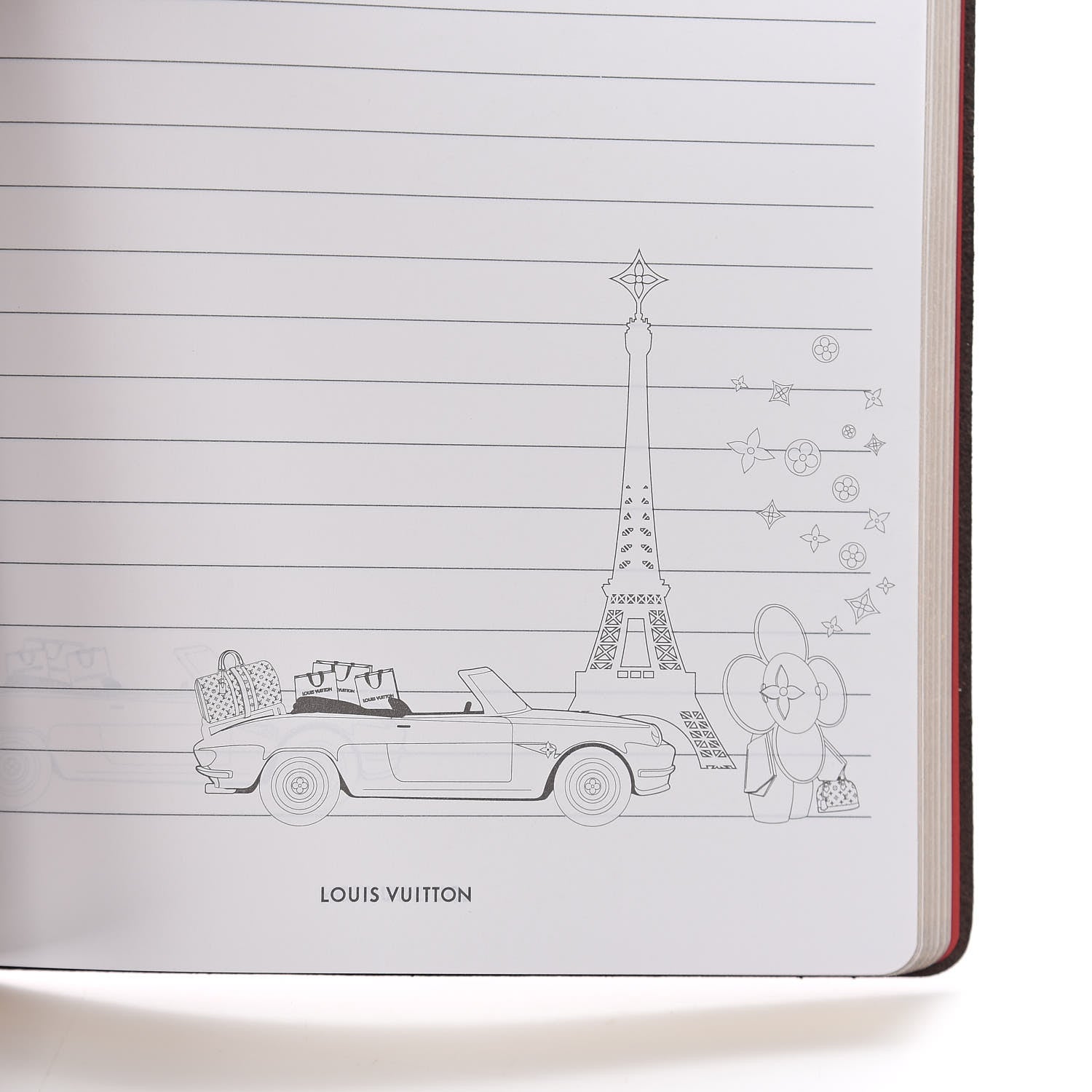 Louis Vuitton Monogram 2019 Christmas Animation Paris Notebook MM 5 of 8