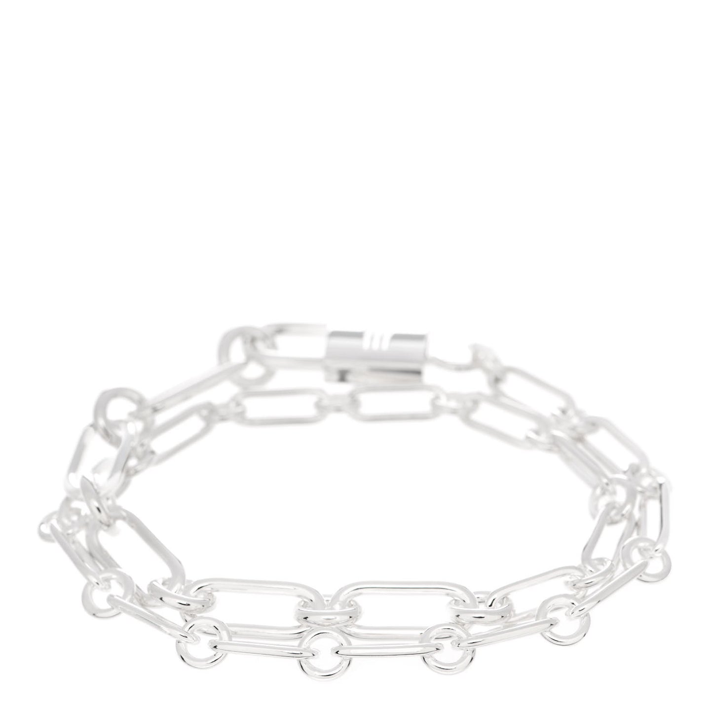 Sterling Silver MM Alphakelly Bracelet