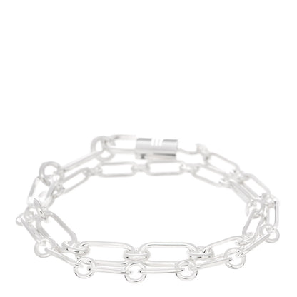 Hermes Sterling Silver MM Alphakelly Bracelet 2 of 4