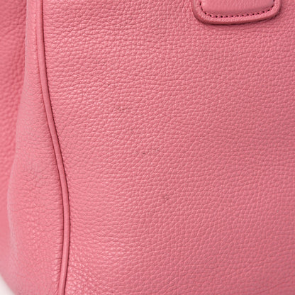 Prada Vitello Daino Tote Begonia 15 of 15