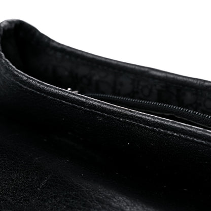 Christian Dior Calfskin Saddle Bag Black 14 of 25