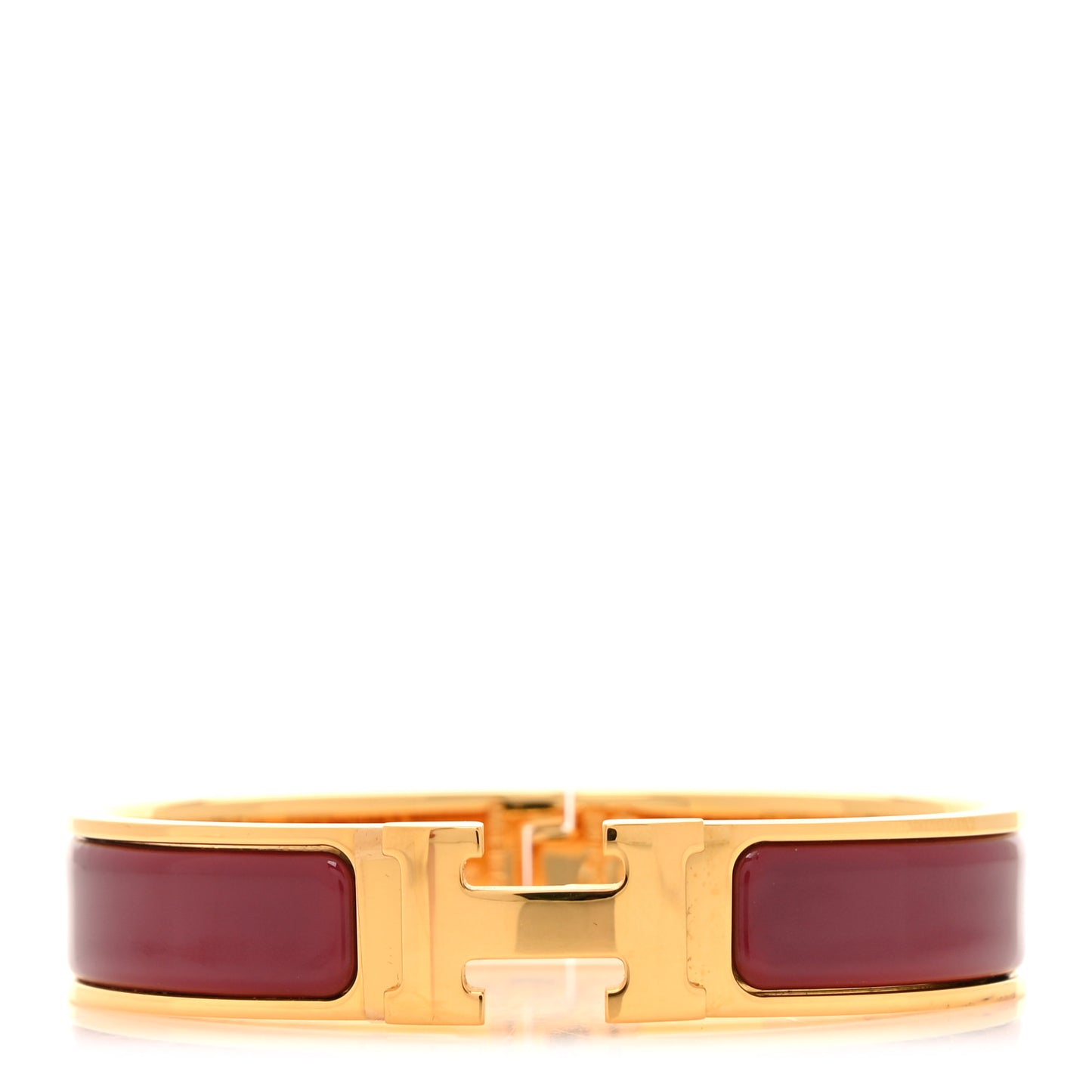 Enamel Narrow Clic Clac H PM Bracelet Muscat