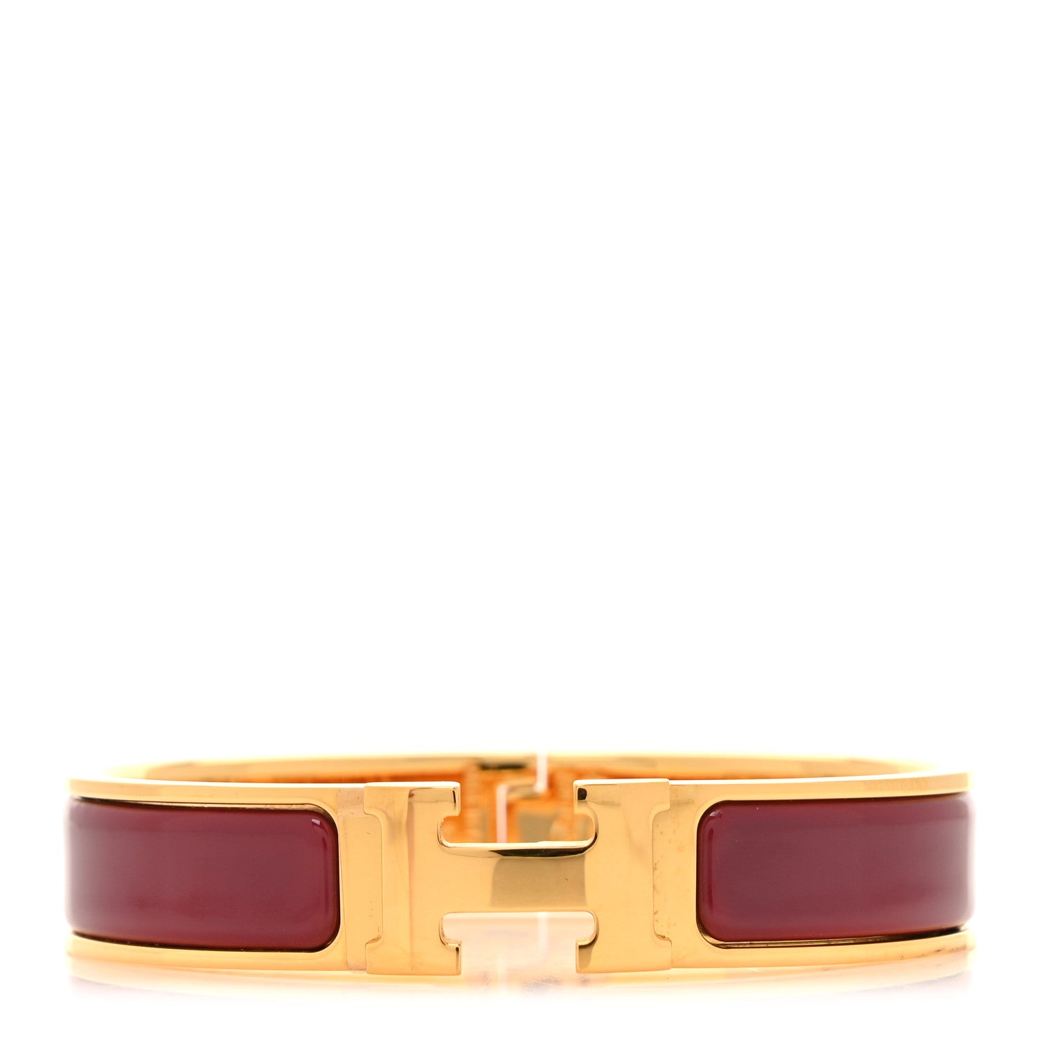 Hermes Enamel Narrow Clic Clac H PM Bracelet Muscat 1 of 5