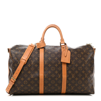 Louis Vuitton Monogram Keepall Bandouliere 50 1 of 12