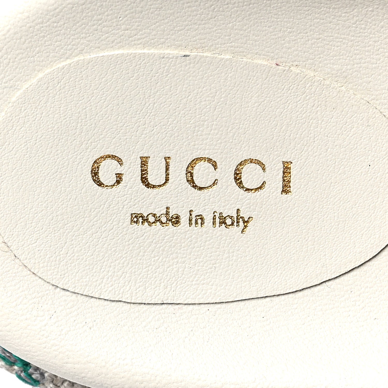 Gucci Linen Psychedelic Mini GG Monogram Angelina Platform 55mm Slide Sandals 40.5 Multicolor 8 of 10