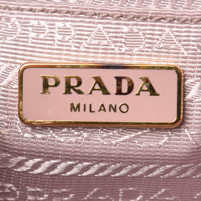 Prada Saffiano Vernice Bow Camera Crossbody Bag Orchidea 6 of 8