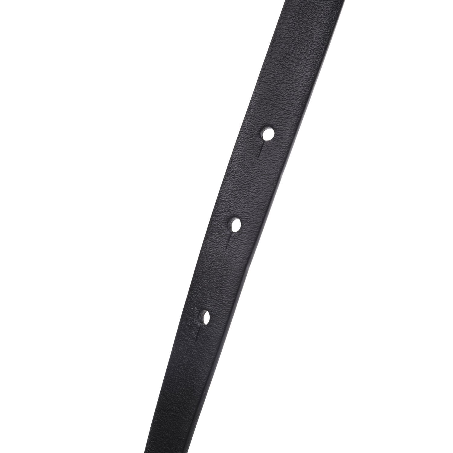 Chanel Calfskin CC Reversible Belt 85 Black Burgundy 4 of 6