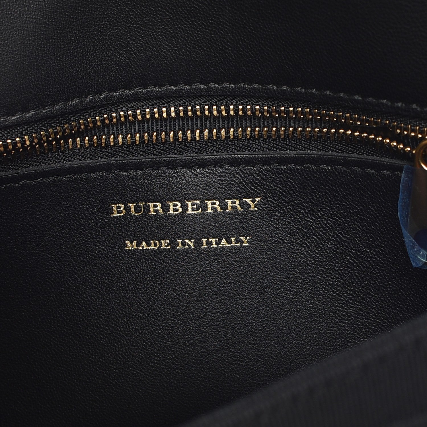 Burberry Smooth Calfskin Rainbow Link Shoulder Bag Black Multicolor 6 of 12