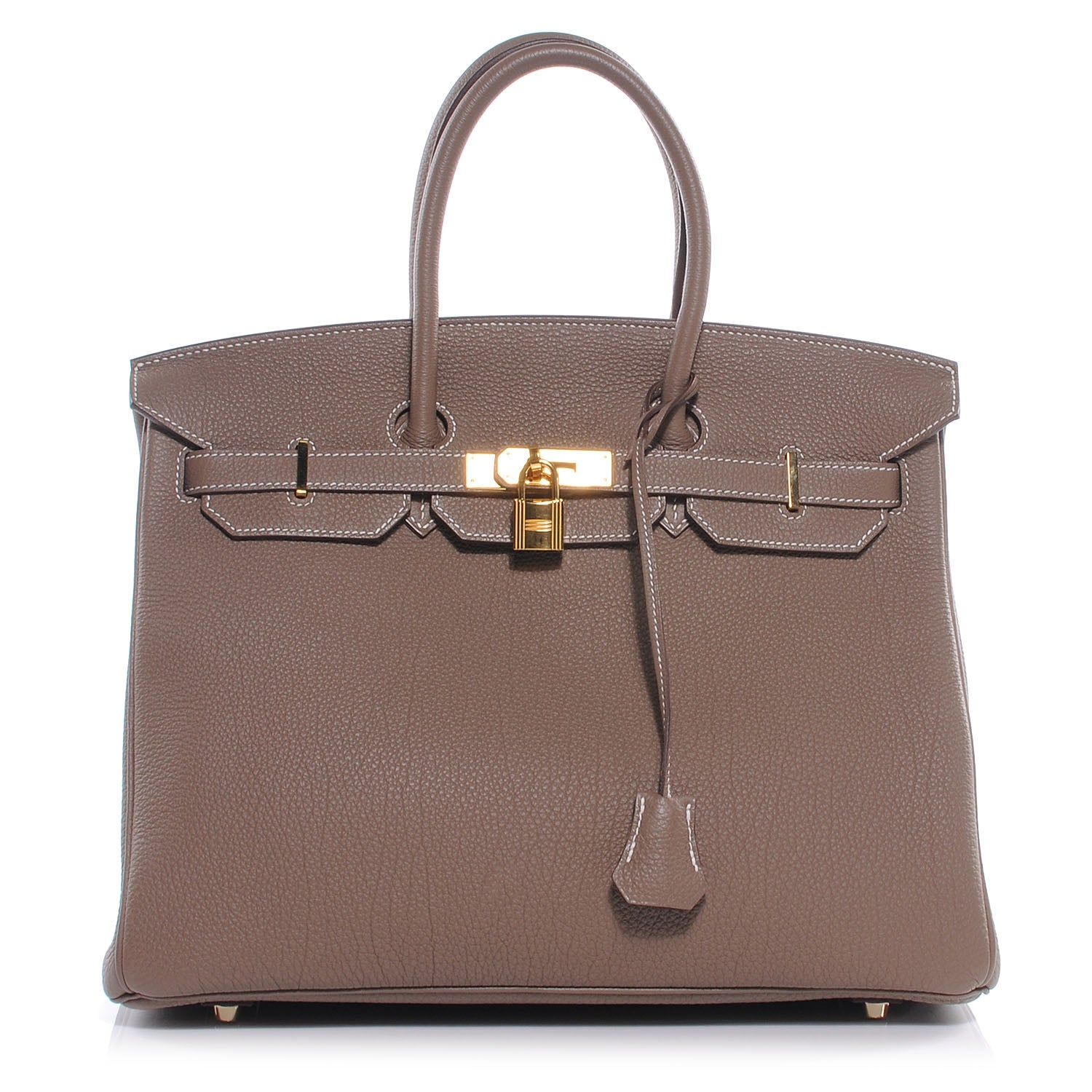 Hermes Togo Birkin 35 Etoupe 1 of 10