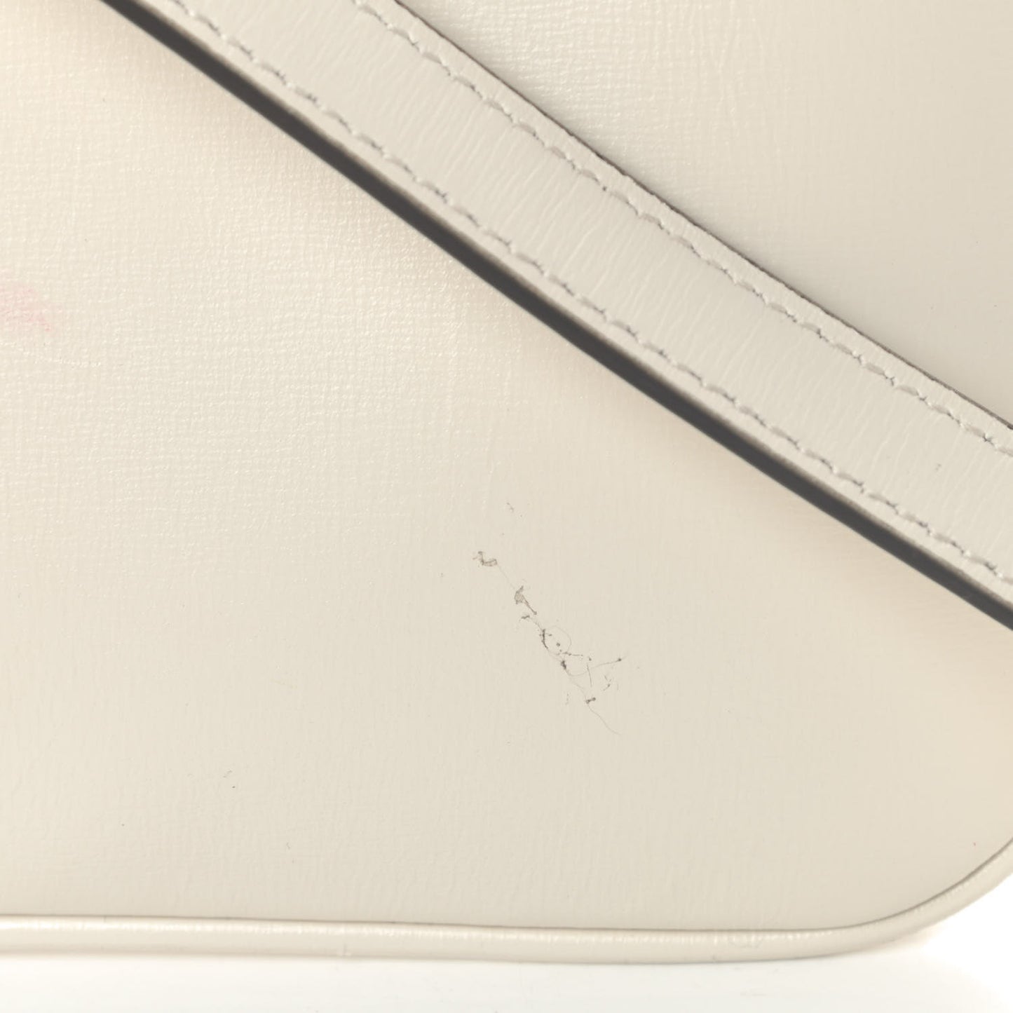 Calfskin Small Arli Flap Shoulder Bag Mystic White