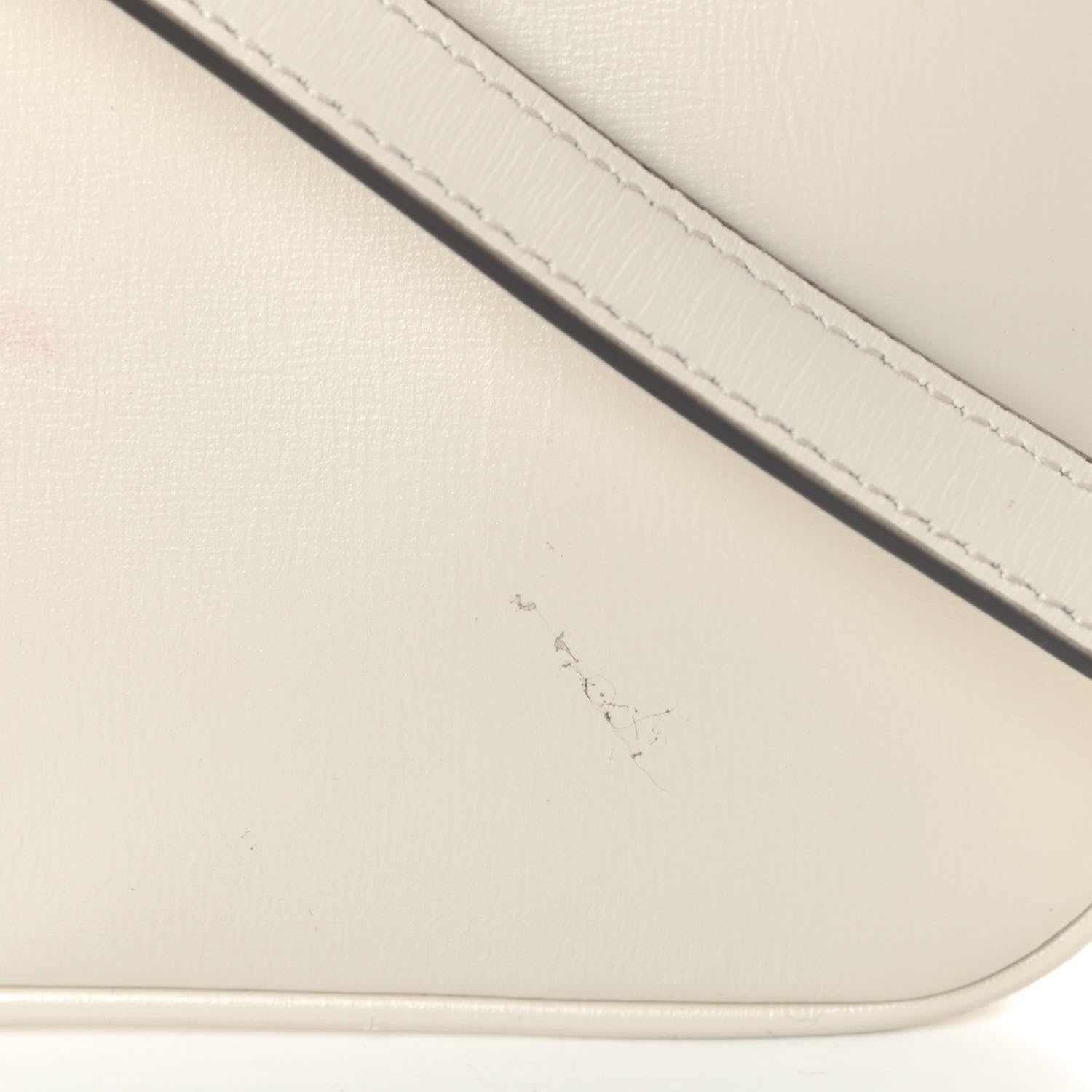 Gucci Calfskin Small Arli Flap Shoulder Bag Mystic White 7 of 8