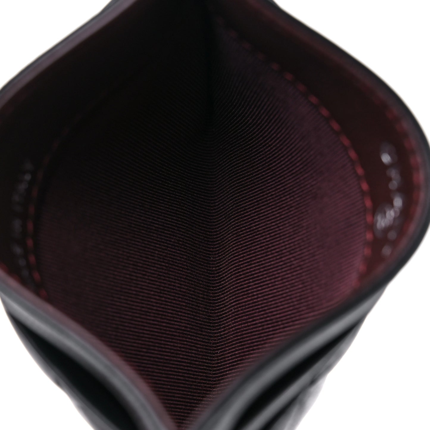 Lambskin Quilted Card Holder Black