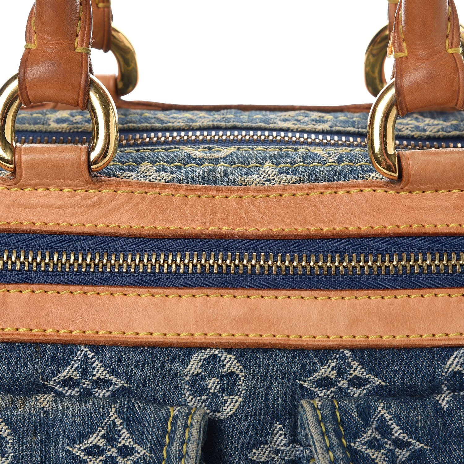 Louis Vuitton Monogram Denim Neo Speedy Blue 11 of 17