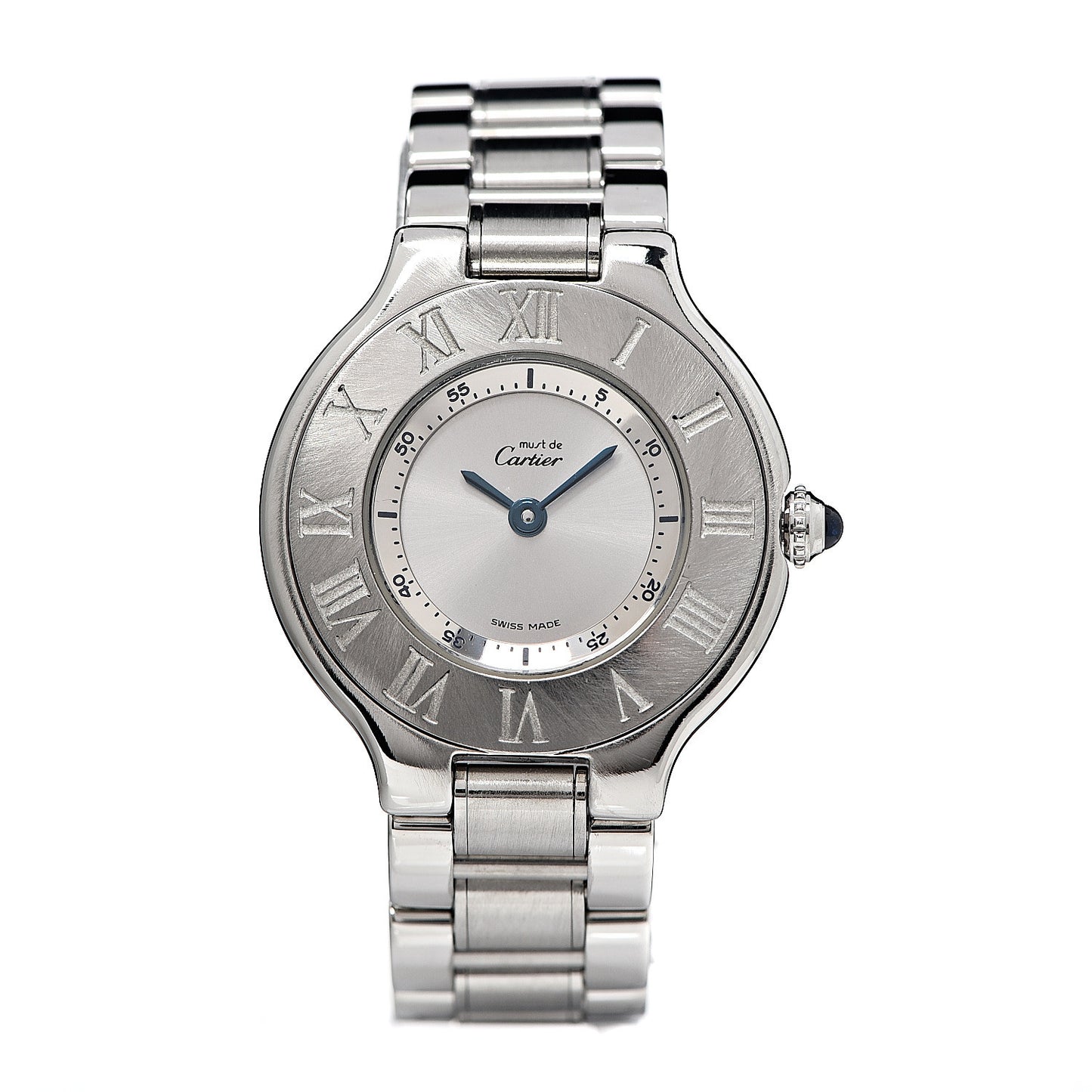 Stainless Steel 28mm Must De 21 Quartz Watch
