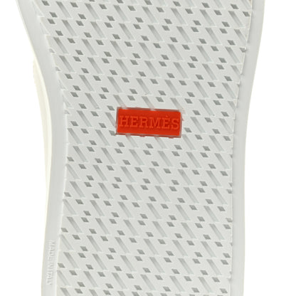 Hermes Calfskin Day Sneakers 37.5 White 8 of 11