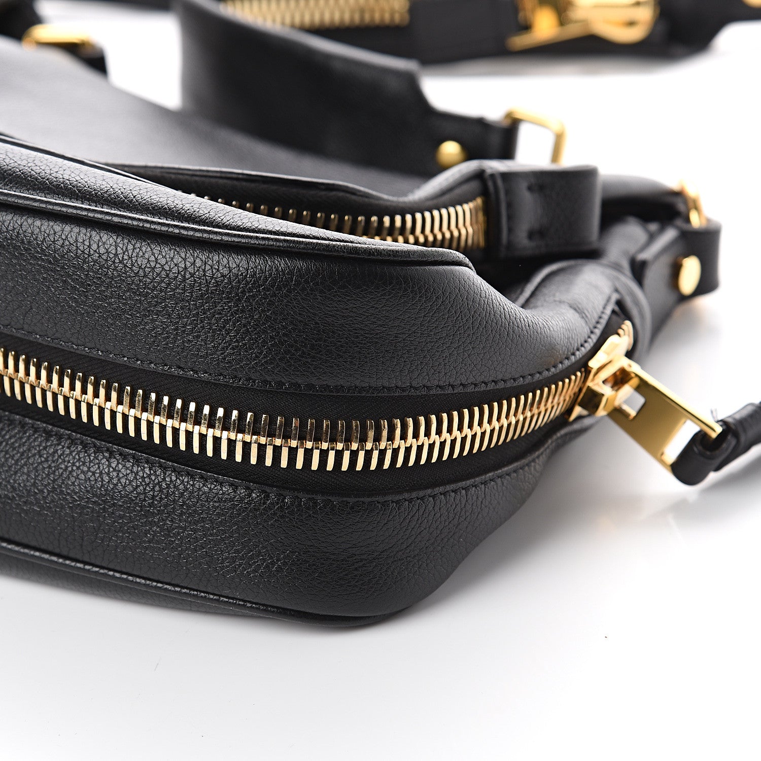 Tom Ford Grained Calfskin Medium Jennifer Crossbody Bag Black 8 of 8