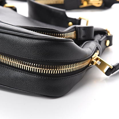 Tom Ford Grained Calfskin Medium Jennifer Crossbody Bag Black 8 of 8