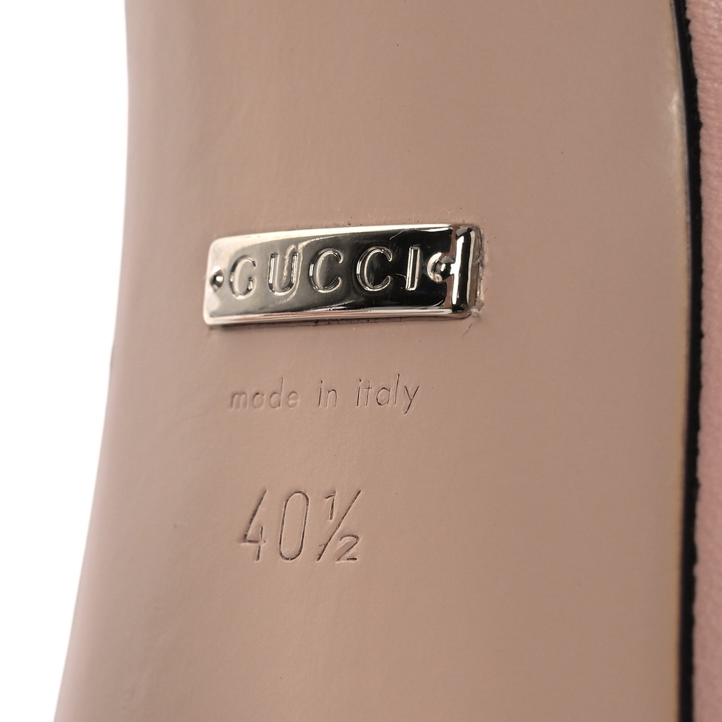 Malaga Kid Interlocking G Studs 155mm Platform Sandals 40.5 Perfect Pink