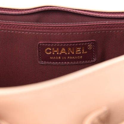 Chanel Calfskin Stitched Small Paris in Rome Messenger Beige 6 of 14
