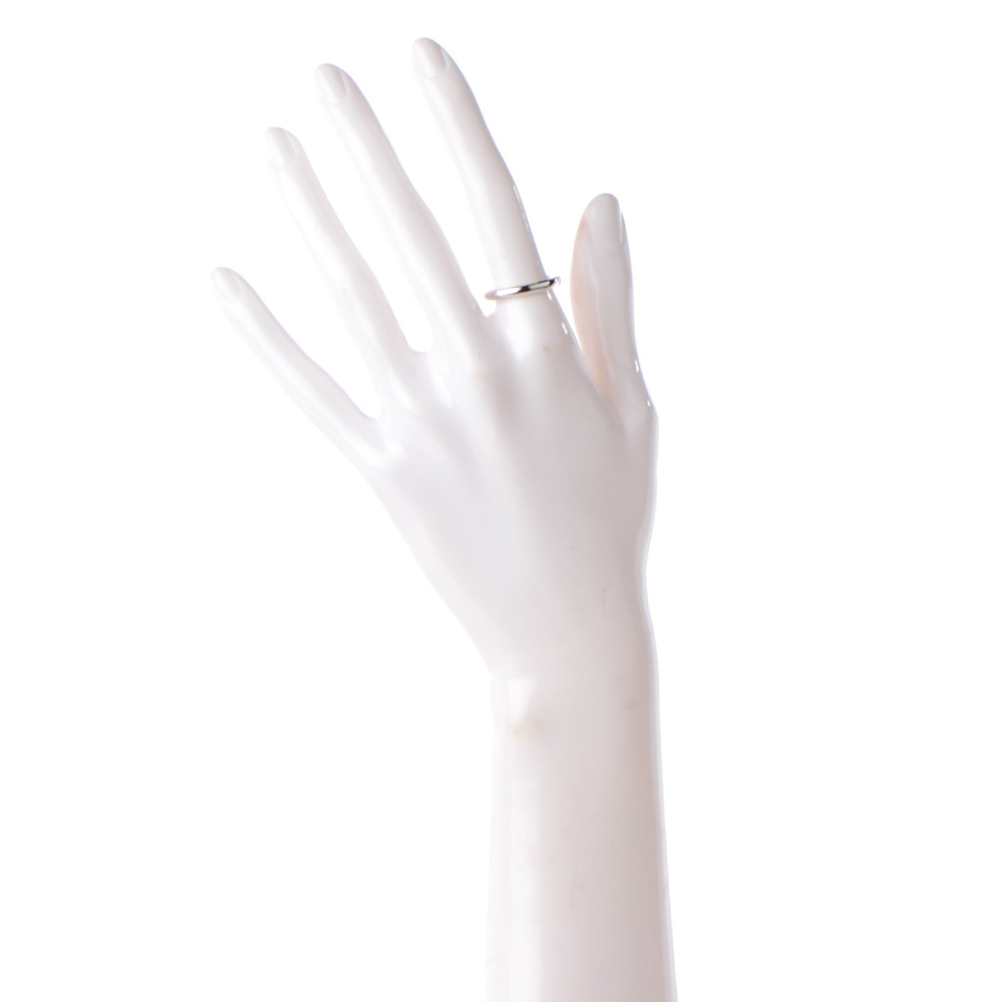 Platinum 3mm Classic Wedding Band Ring 54 7