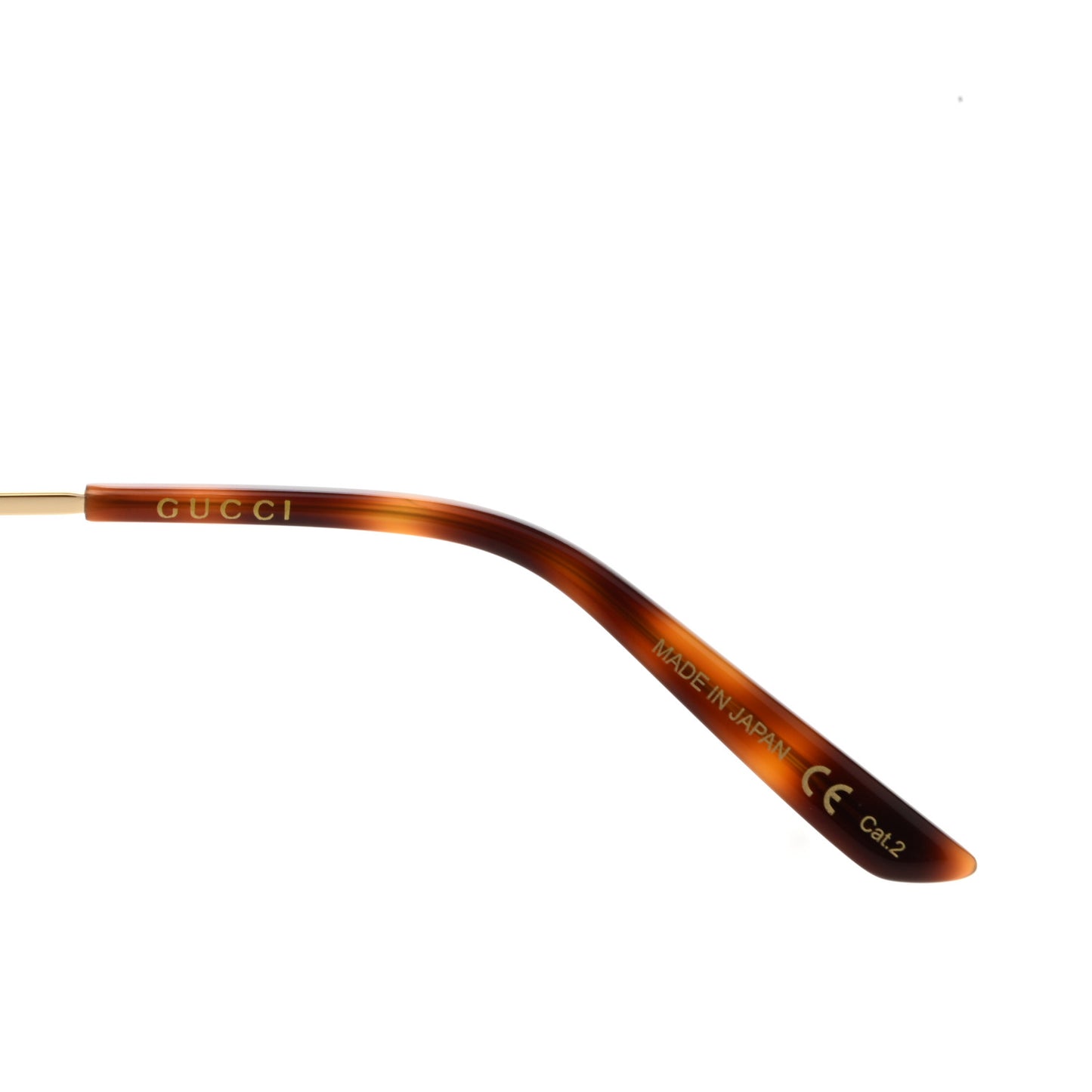 Aviator Sunglasses GG0432S Gold