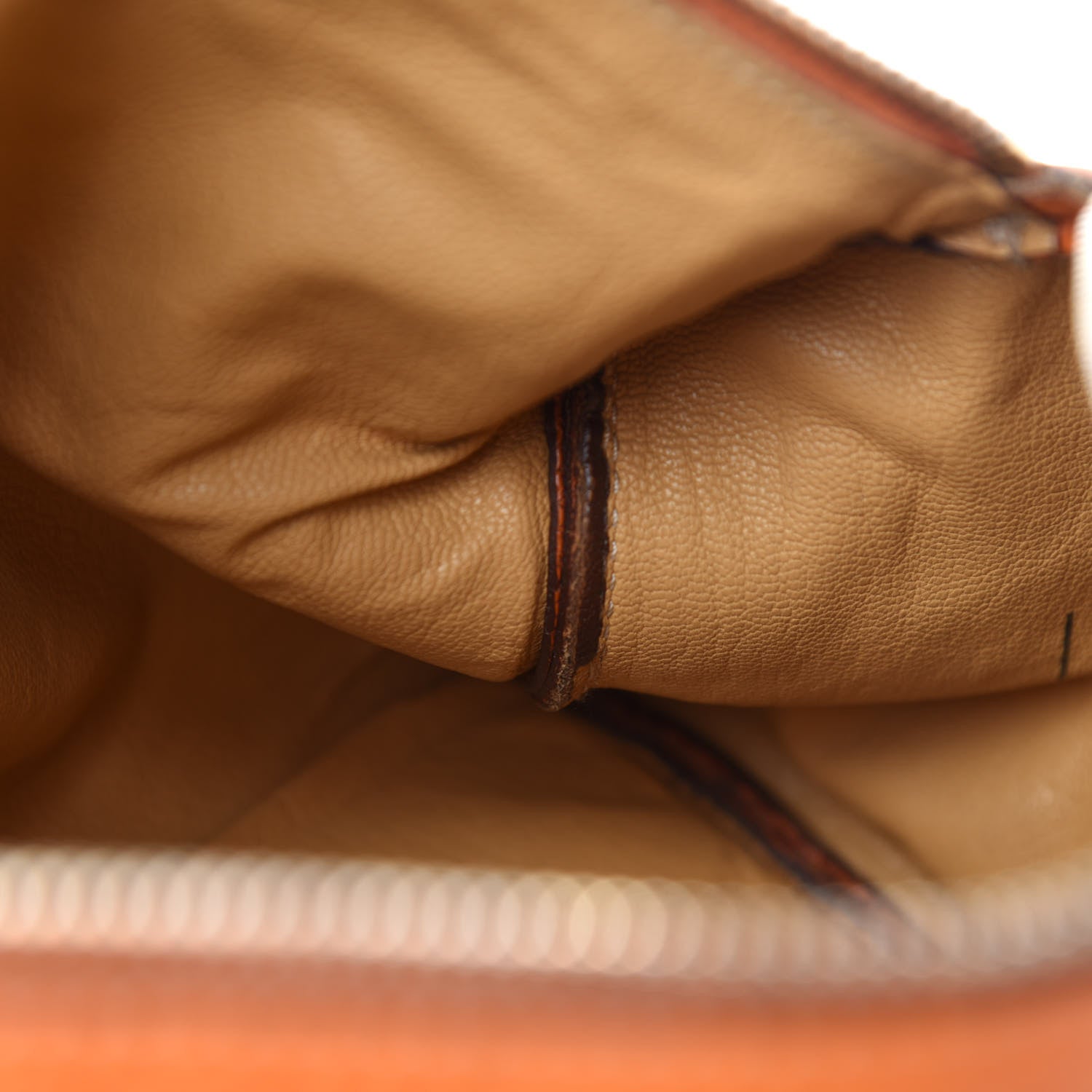 Prada Vitello Daino Shoulder Bag Papaya 16 of 21