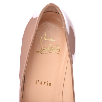 Christian Louboutin Patent Simple 85 Pumps 39 Nude 7 of 9