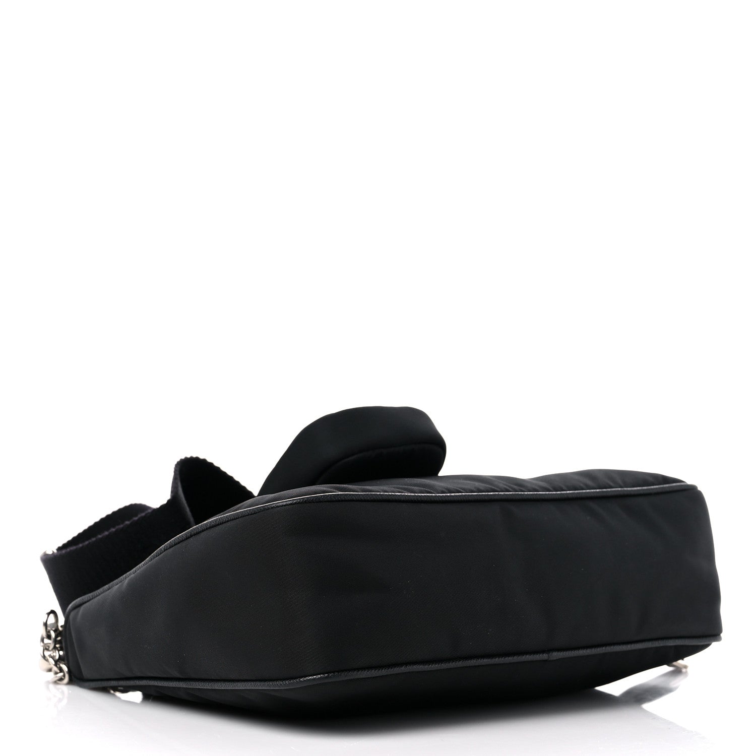Prada Nylon Re-Edition 2005 Shoulder Bag Black 4 of 10