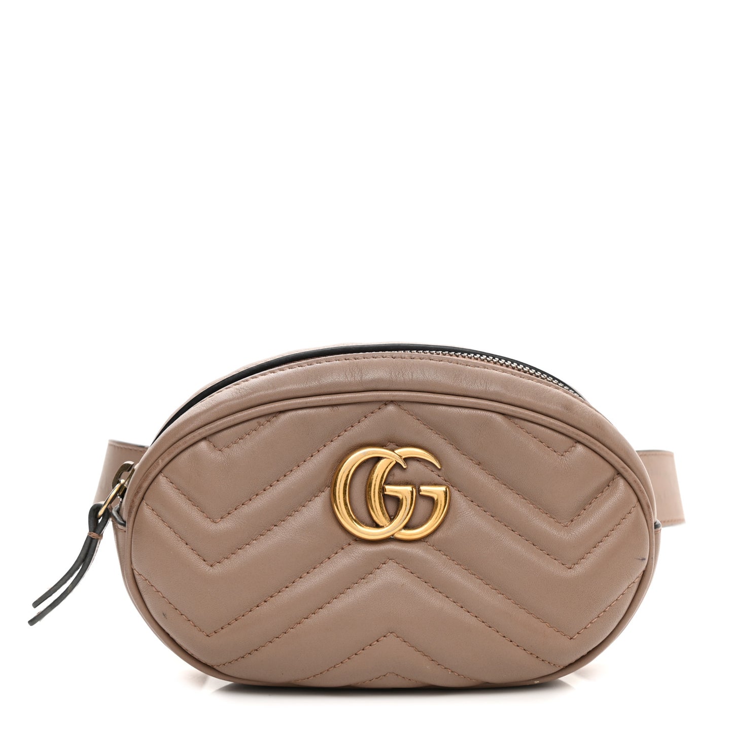 Calfskin Matelasse GG Marmont Belt Bag 85 34 Porcelain Rose