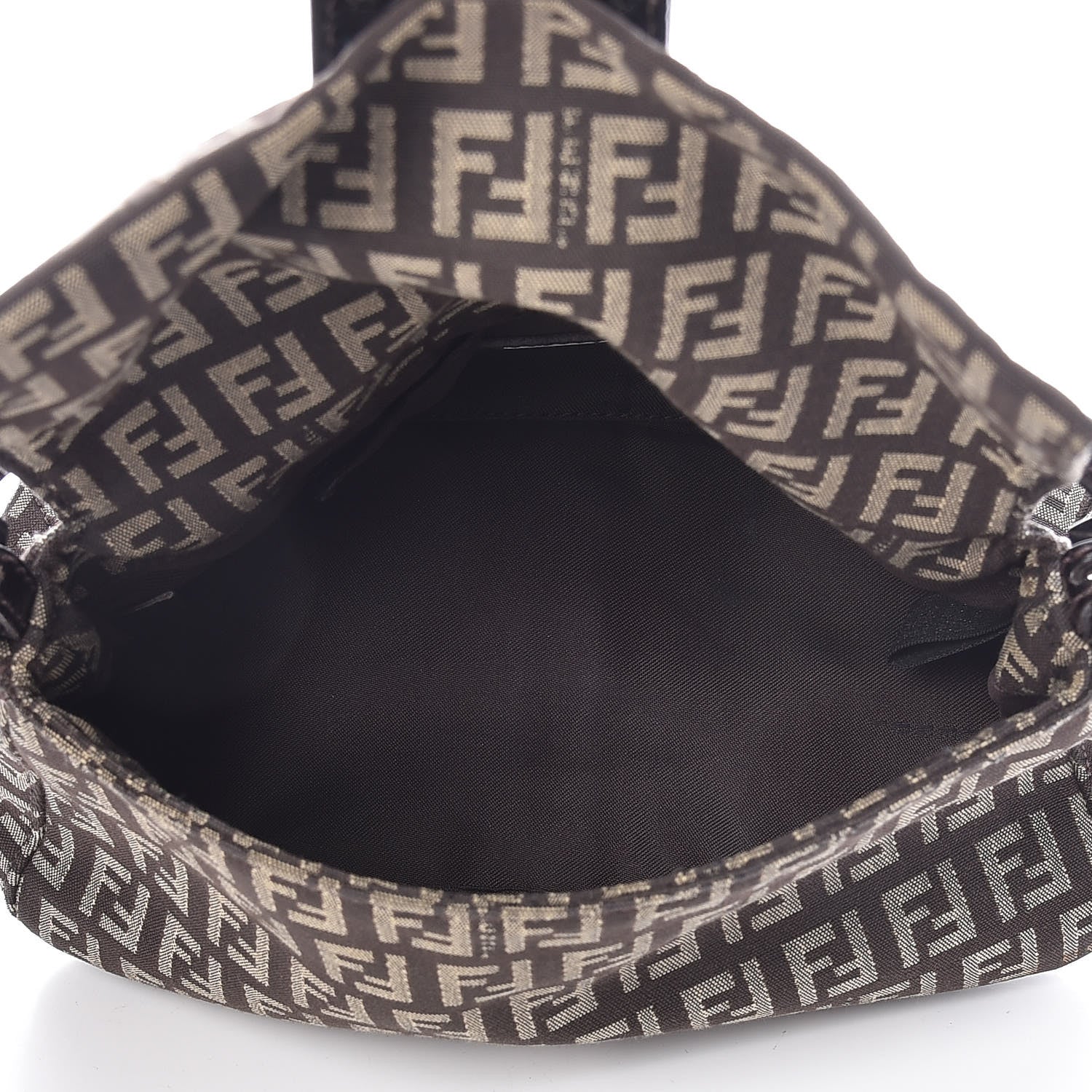 Fendi Zucchino Mini Mama Baguette Tobacco 7 of 9