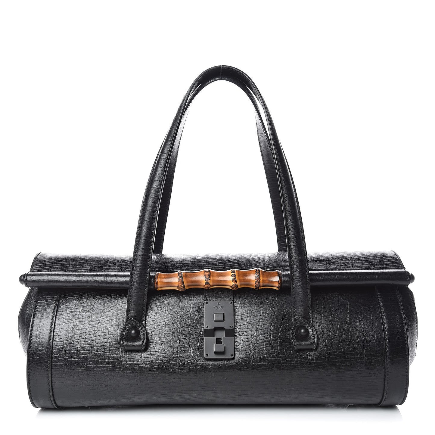 Calfskin Bamboo Bullet Black