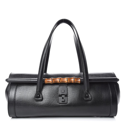 Gucci Calfskin Bamboo Bullet Black 1 of 20