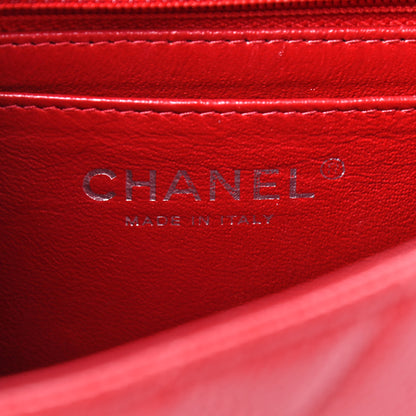 Chanel Caviar Quilted Mini Rectangular Flap Red 8 of 12