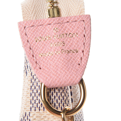 Louis Vuitton Damier Azur 2018 Christmas Animation Mini Pochette Accessories 8 of 9