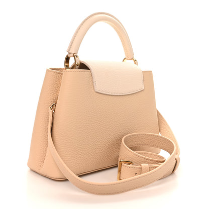 Louis Vuitton Taurillon Pearl Capucines BB Sable Quartz 3 of 10