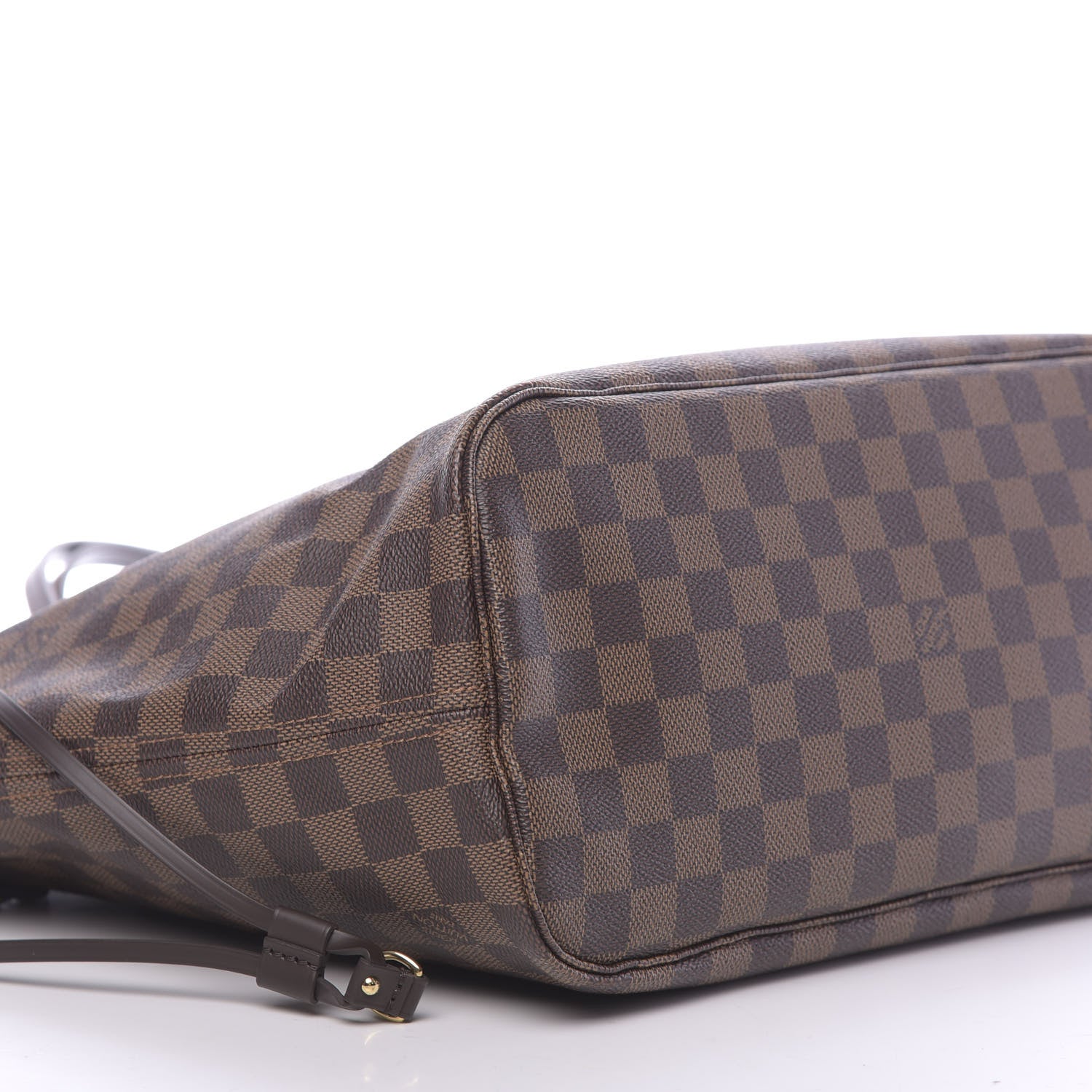 Louis Vuitton Damier Ebene Neo Neverfull MM Rose Ballerine 10 of 12