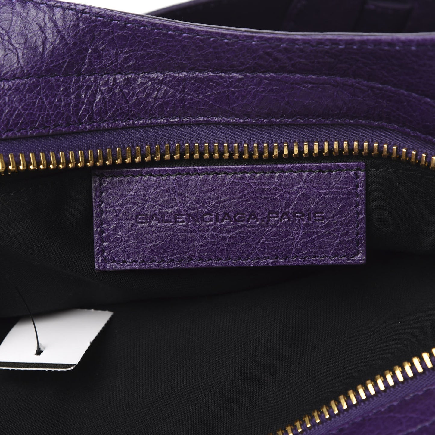 Agneau Giant 21 Gold Hardware Part Time Dark Violet