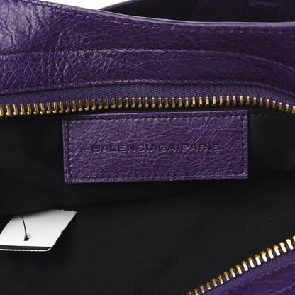Balenciaga Agneau Giant 21 Gold Hardware Part Time Dark Violet 6 of 9