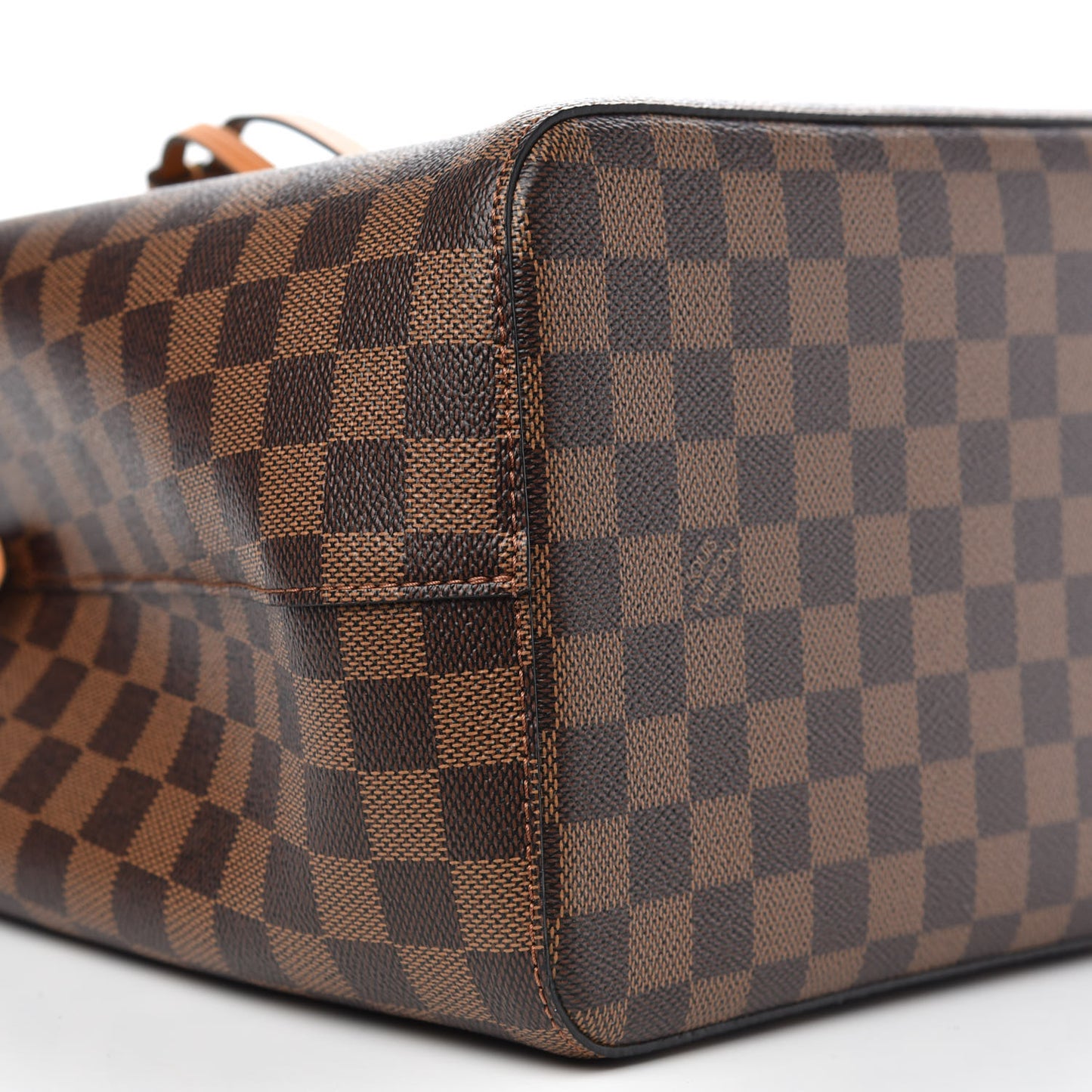 Damier Ebene Neonoe MM Safran