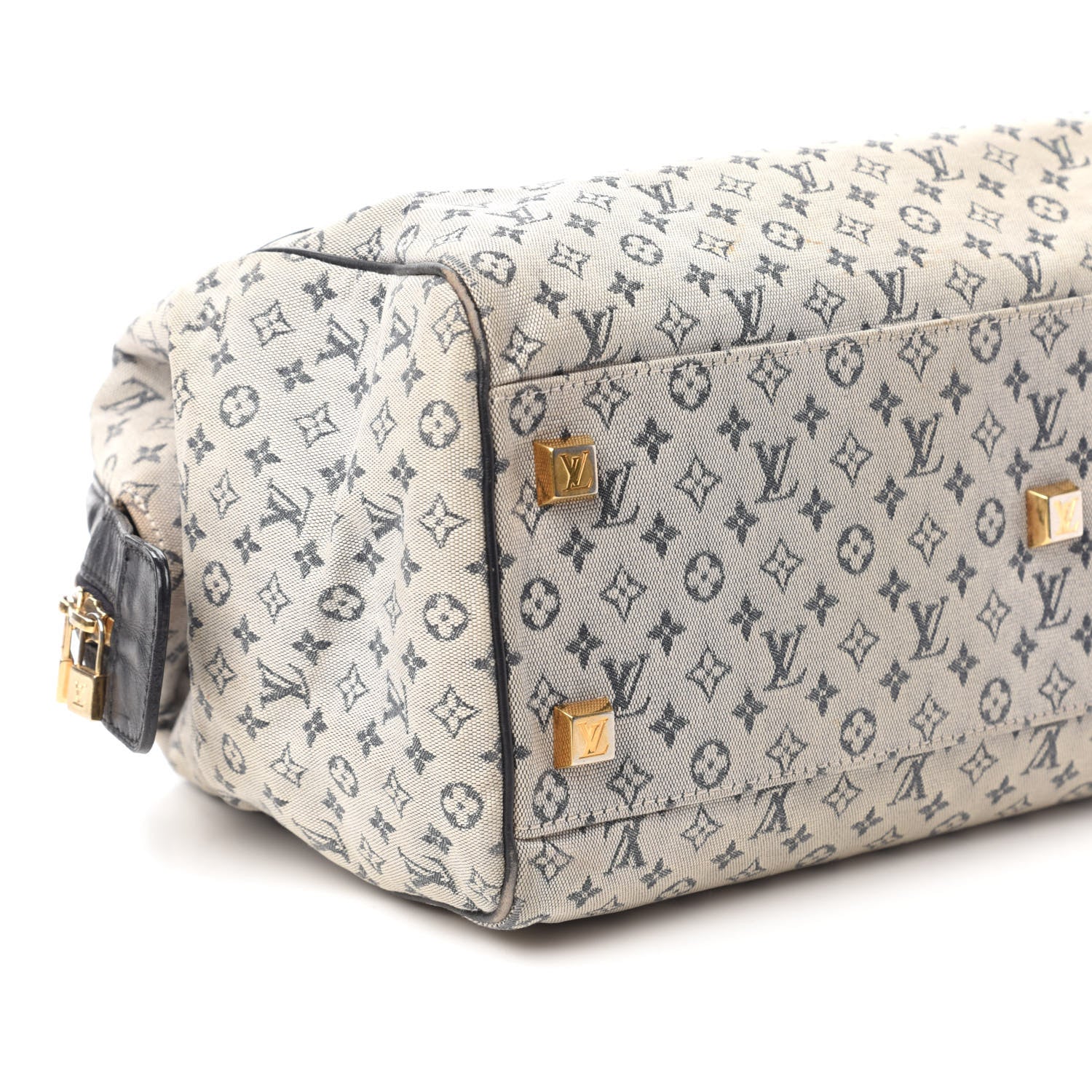 Louis Vuitton Mini Monogram Josephine GM Blue 6 of 10