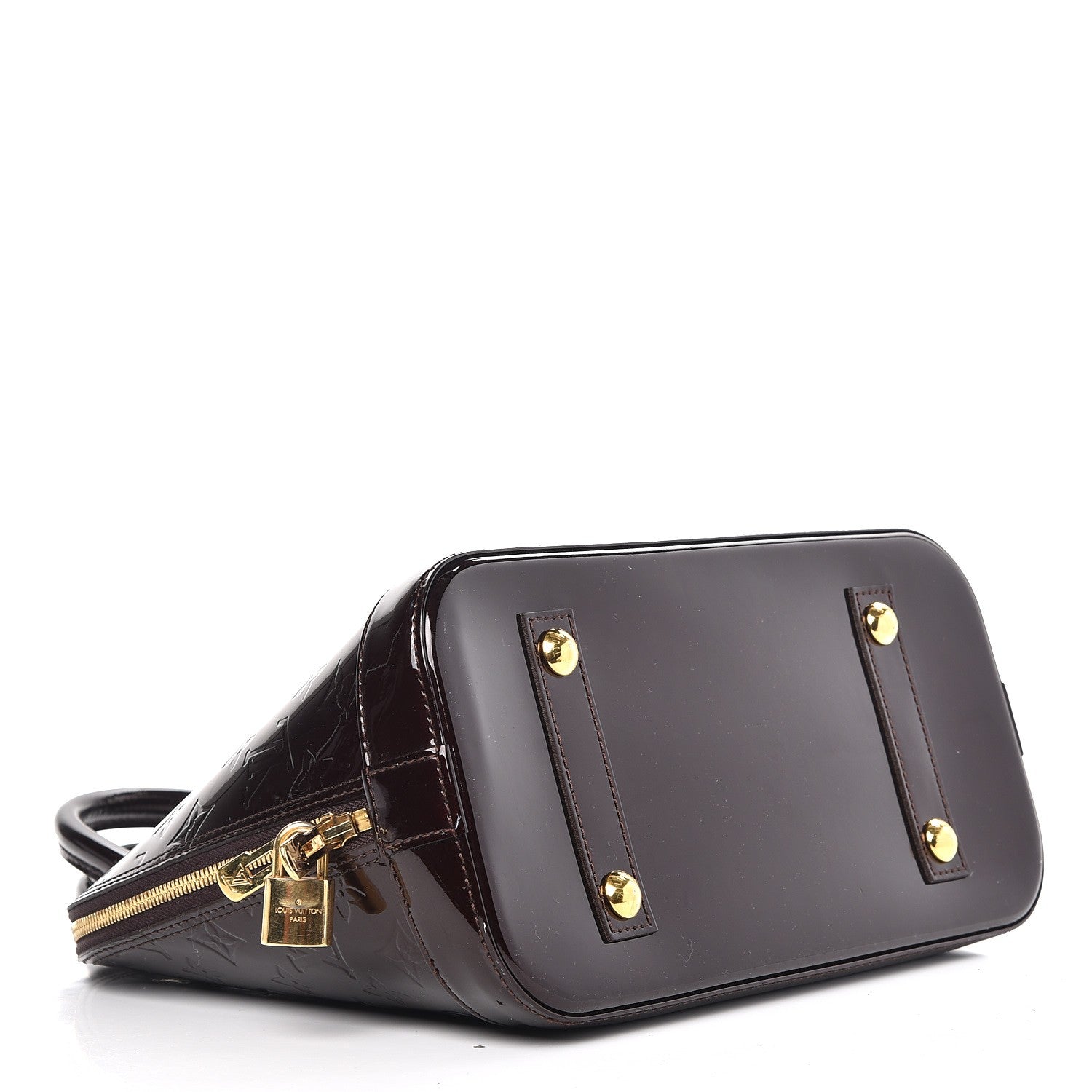 Louis Vuitton Vernis Alma PM Amarante 4 of 12