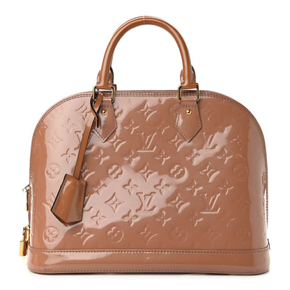 Louis Vuitton Vernis Alma PM Rose Velours 1 of 12