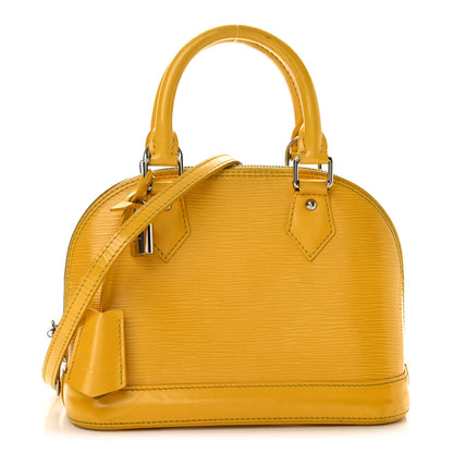 Louis Vuitton Epi Alma BB Citron 1 of 13