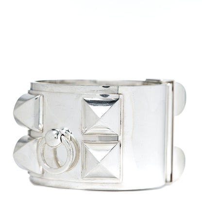 Hermes Sterling Silver Collier De Chien Bracelet SH 1 of 6
